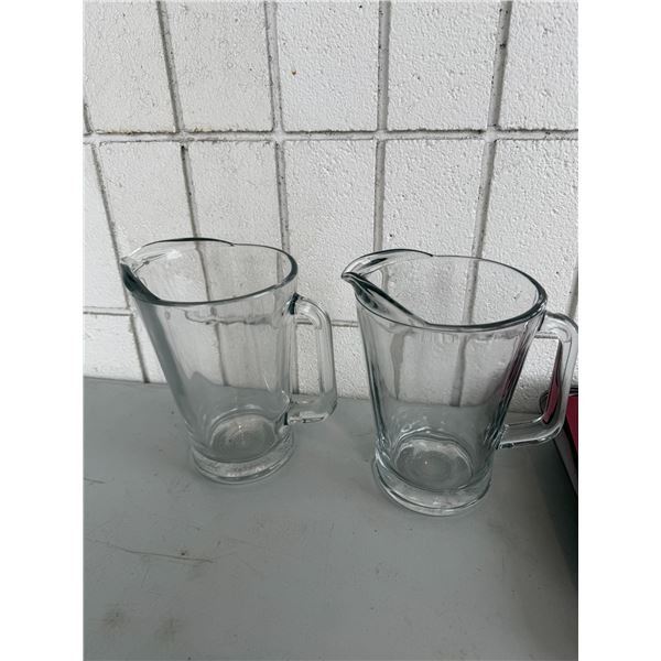 Glass  pitchers