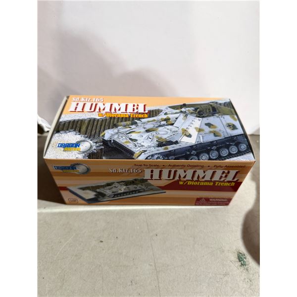 HUMMEL with diorama trench, dragon armor model