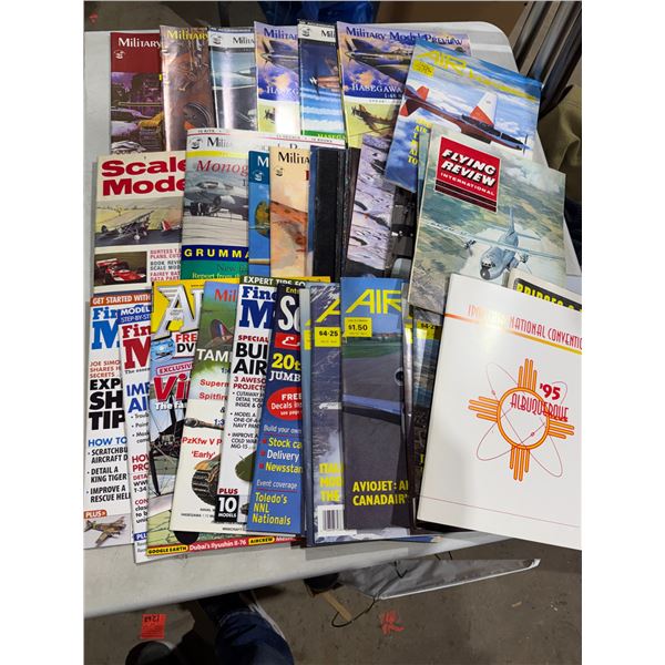 Aviation and model magazines