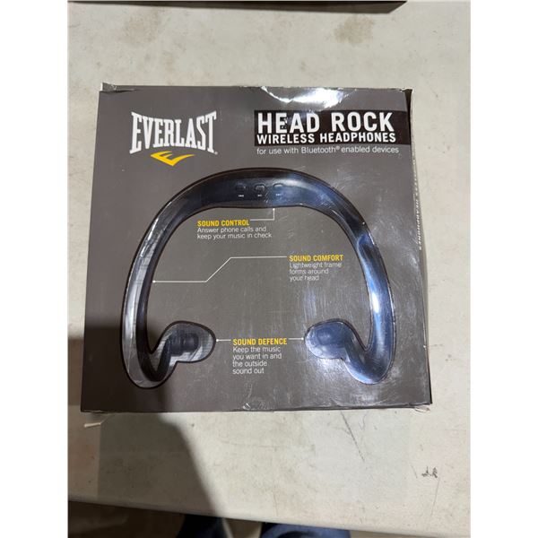 Everlast head rock wireless headphones