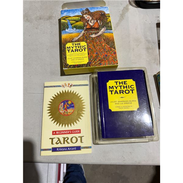 The mythic tarot cards