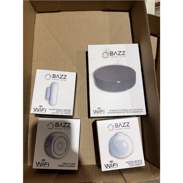 Smart home alarms motion sensors contact door items