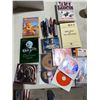 Image 1 : Assorted books, CDs, stationary, etc.