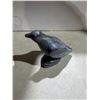 Image 2 : Vintage Inuit carved stone bird signed