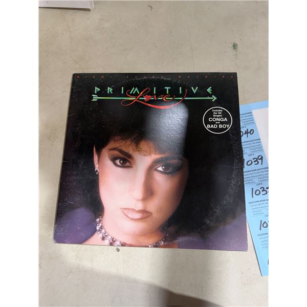 Miami sound machine, primitive club record