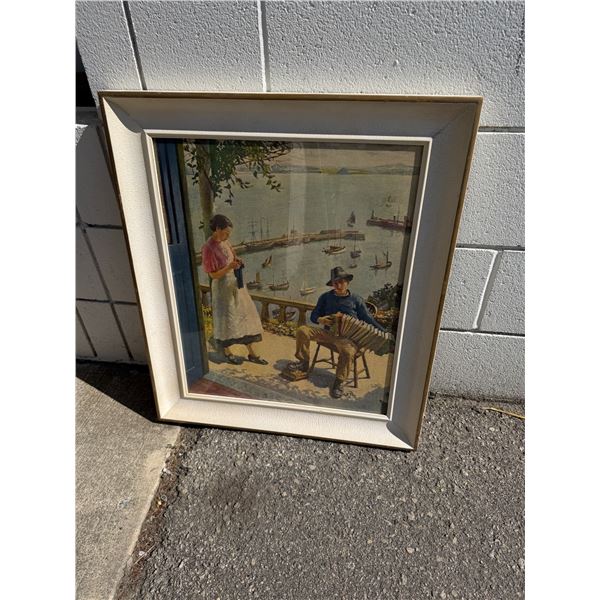 Vintage artwork 23" x 27"