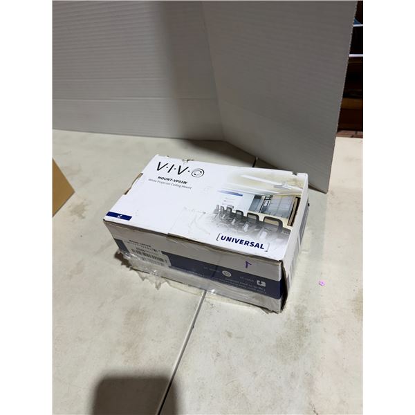 VIVO white projector ceiling mount