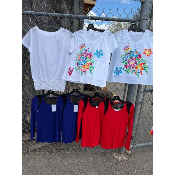Tops size medium, and other