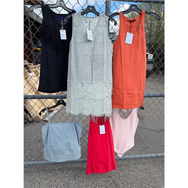 New tops assorted sizes