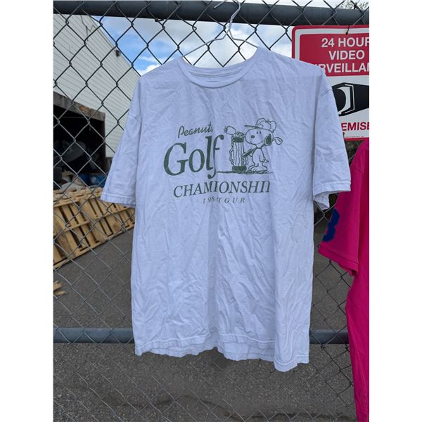 Peanut golf shirt size XL