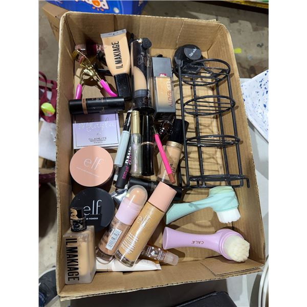 Assorted makeup and beauty products