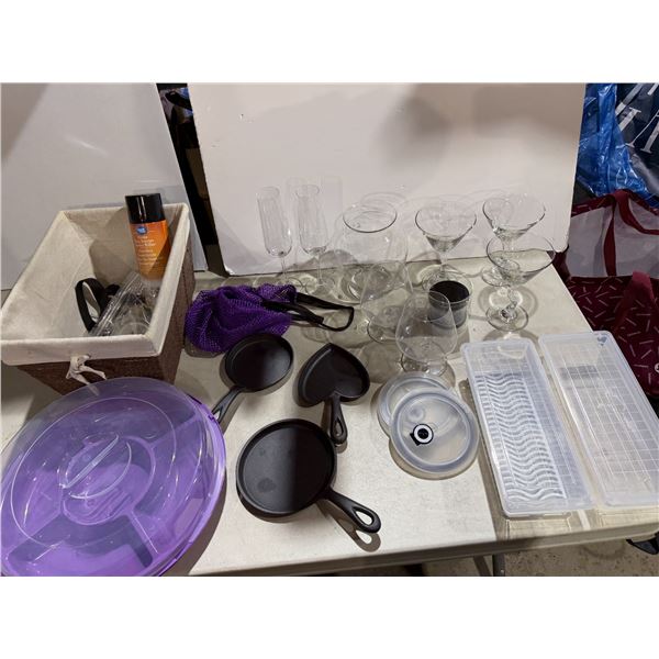 Kitchen items and other items