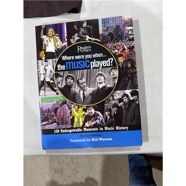 Where were you when the music played book?
