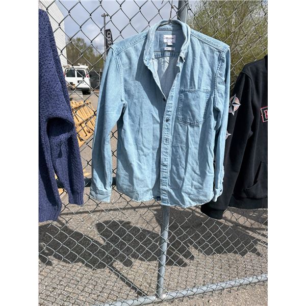 Large jean shirt
