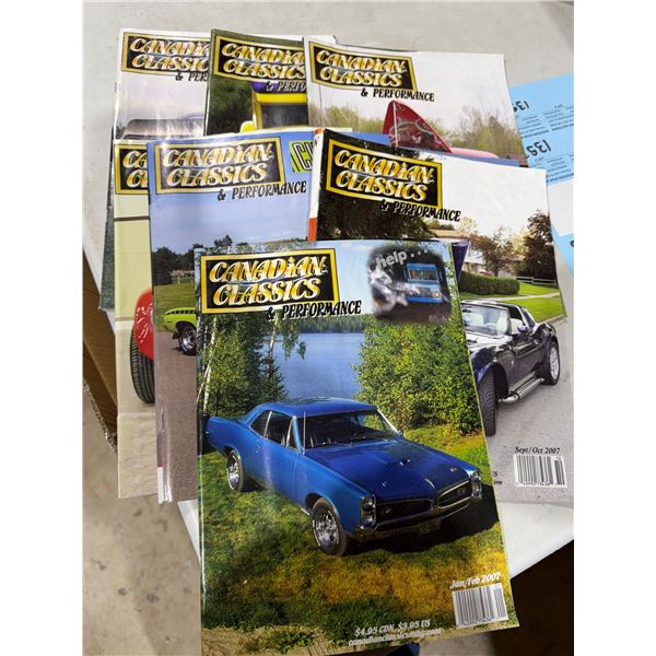 Canadian Classics magazines