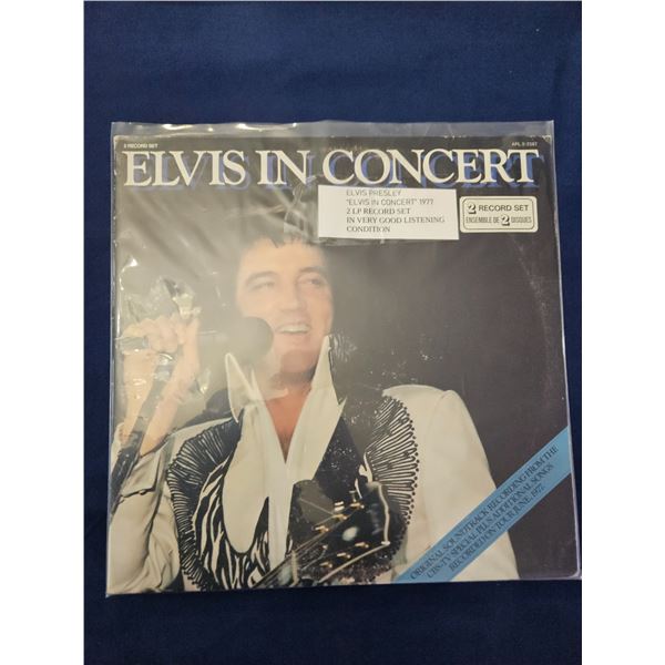 Elvis Presley "Elvis in concert" 1977