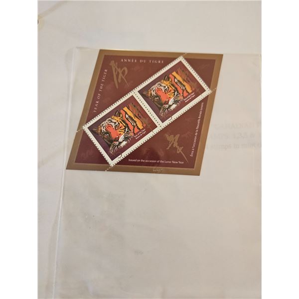 Year of the tiger stamps