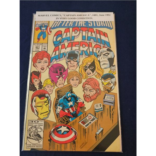 1992 Captain America #401 Comic