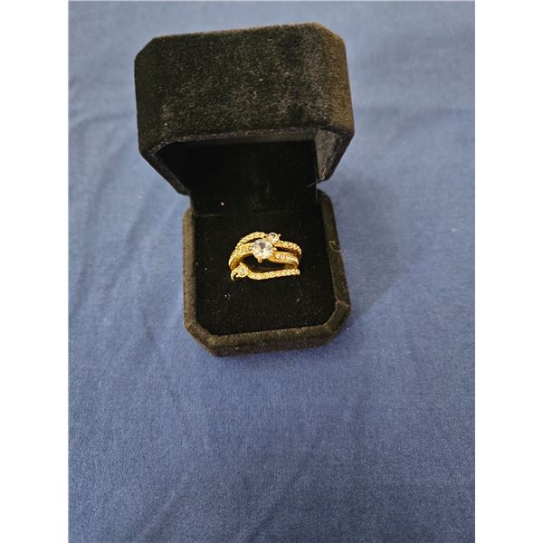 1.0ct 3 ring set - size 6.5