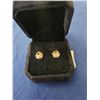 Image 1 : 2.0ct Champagne stud earrings