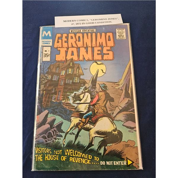 1972 Geromino Jones #7 comic