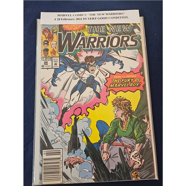 2022 the New Warriors #20 Comic