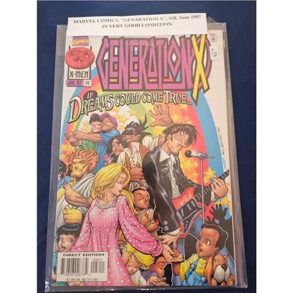 1997 Generation X #28 Comic
