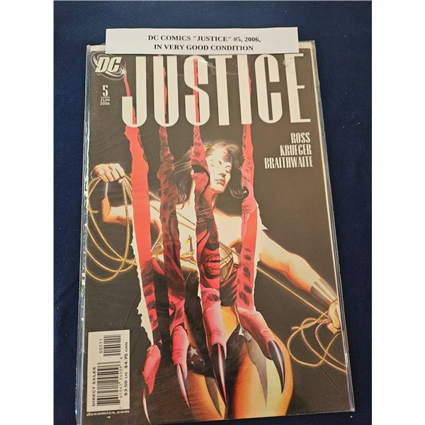 2006 "Justice" #5 Comic