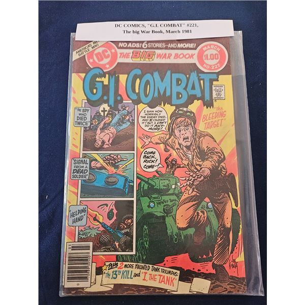 1981 GI Combat #221 Comic