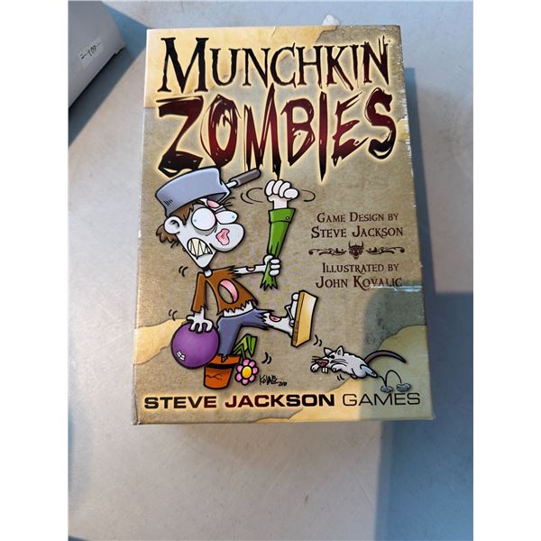 Munchkin zombies game