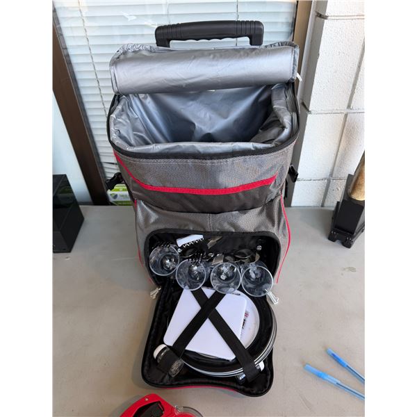 Picnic rolling bay backpack