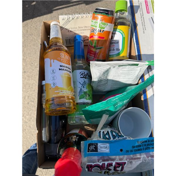 Assorted  beverage items