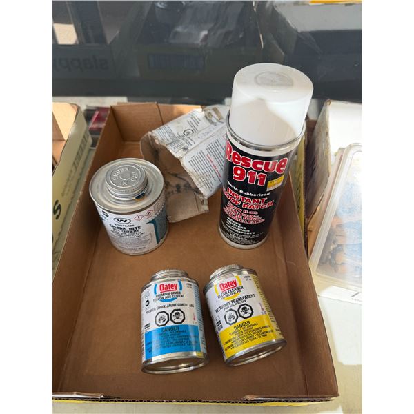 Premium grid ABS cement and instant roof patch items