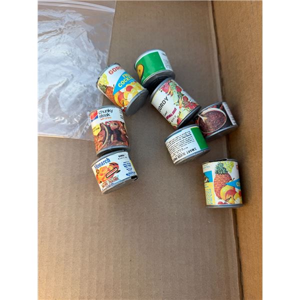 Collectible food toy items