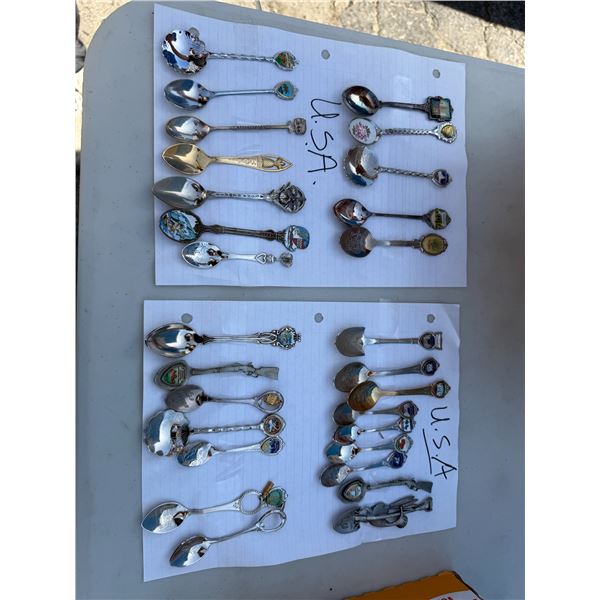 Usa's collectible spoons