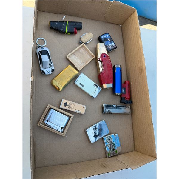 Assorted lighters