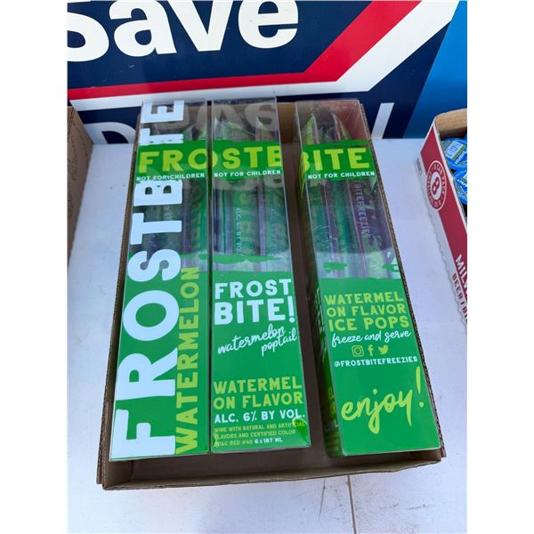 Frostbite freezes must have a ID watermelon flavored
