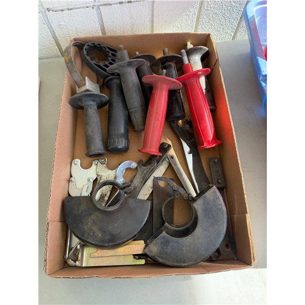 Tool handles in grinder items