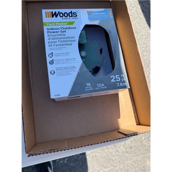 Woods yard master indoor/outdoor power set