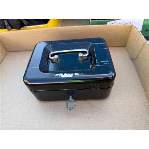 Tin with key