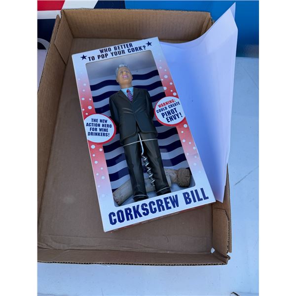 Corkscrew bill