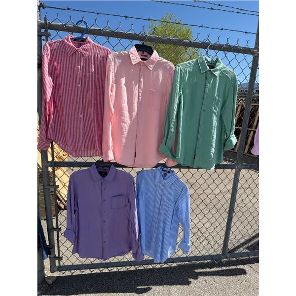 Dress shirts, size small