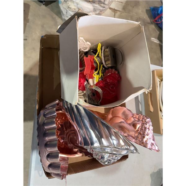 Baking pans and cookie cutters