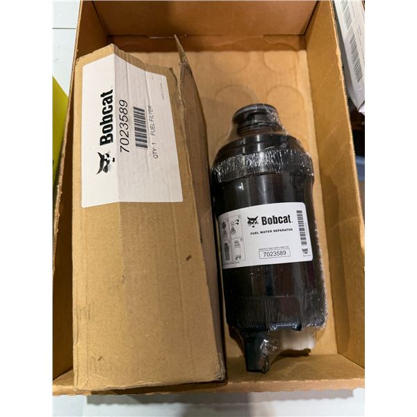 Bobcat fuel, water separator