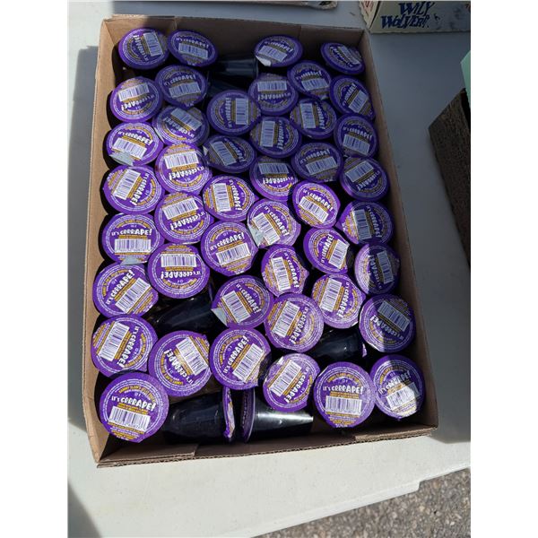 Grape jelly shooters must have valid id