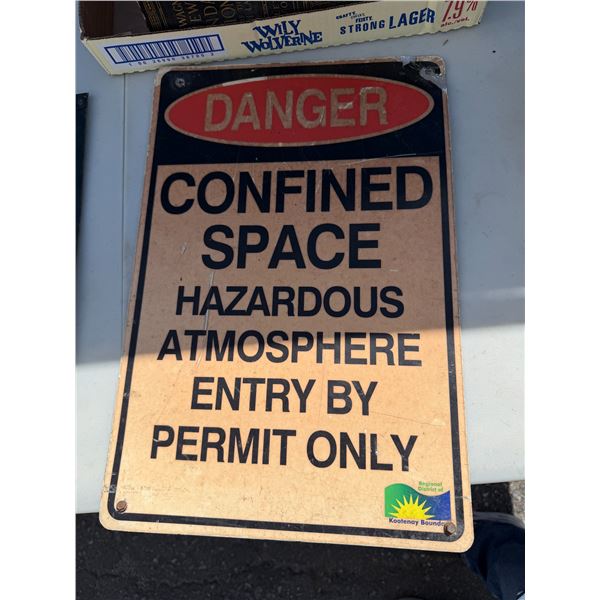Danger sign