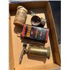 Image 1 : Antique tins and other items