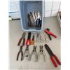 Image 1 : Assorted scissors, wire strippers, etc.