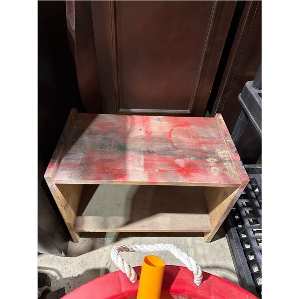 Wood stand