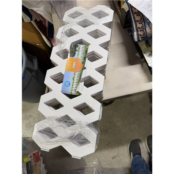 Plastic fencing
